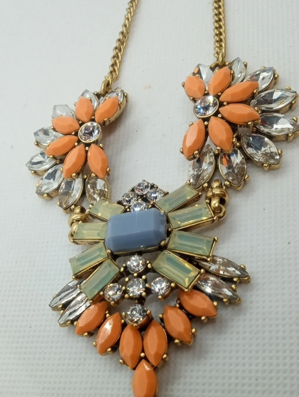 J.CREW DESIGNER FAN NECKLACE